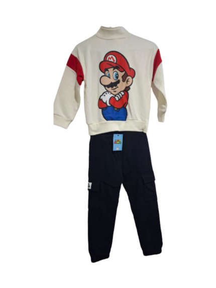 CONJUNTO DE SUDADERA Y BUZO – SUPER MARIO