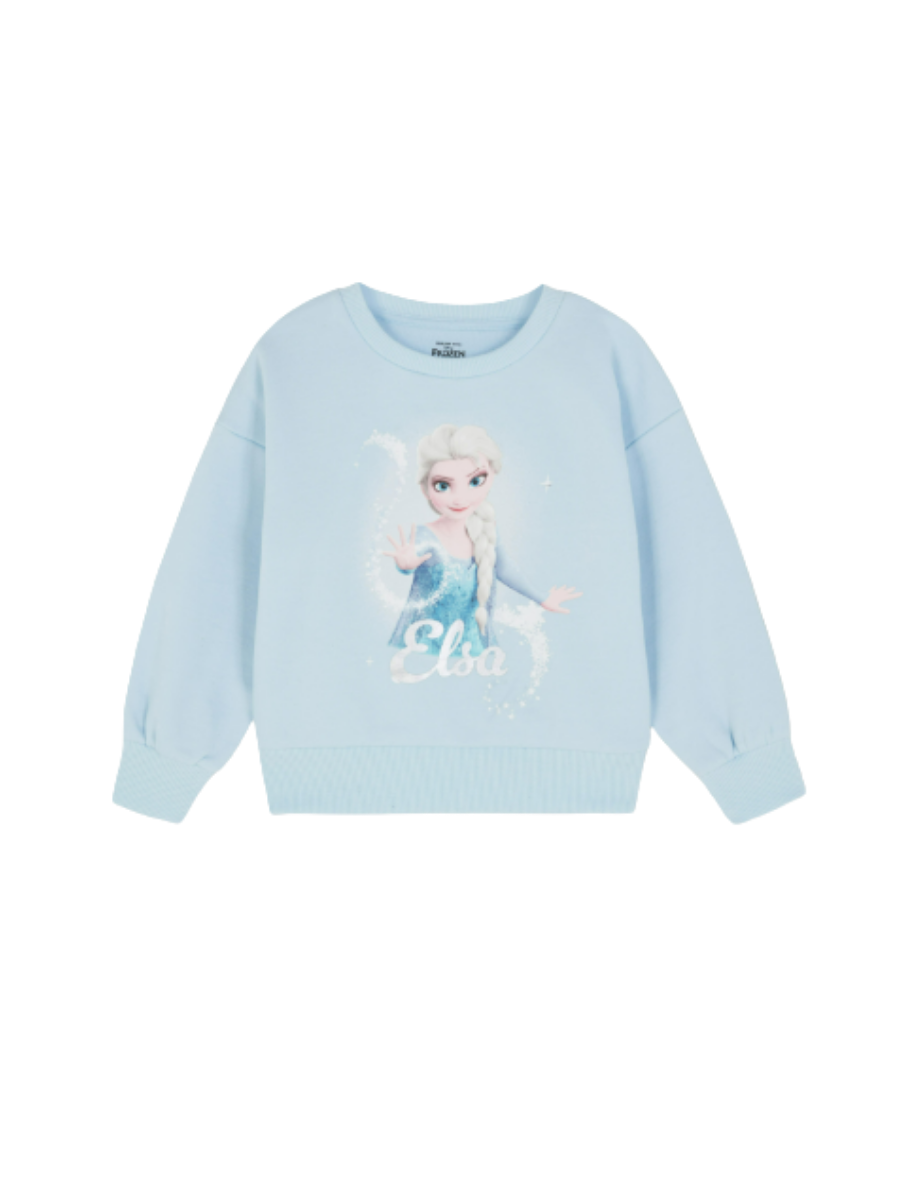 200 SUDADERA CELESTE DISNEY FROZEN – ELSA - Imagen 1