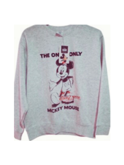 SUDADERA GRIS DISNEY MICKEY MOUSE