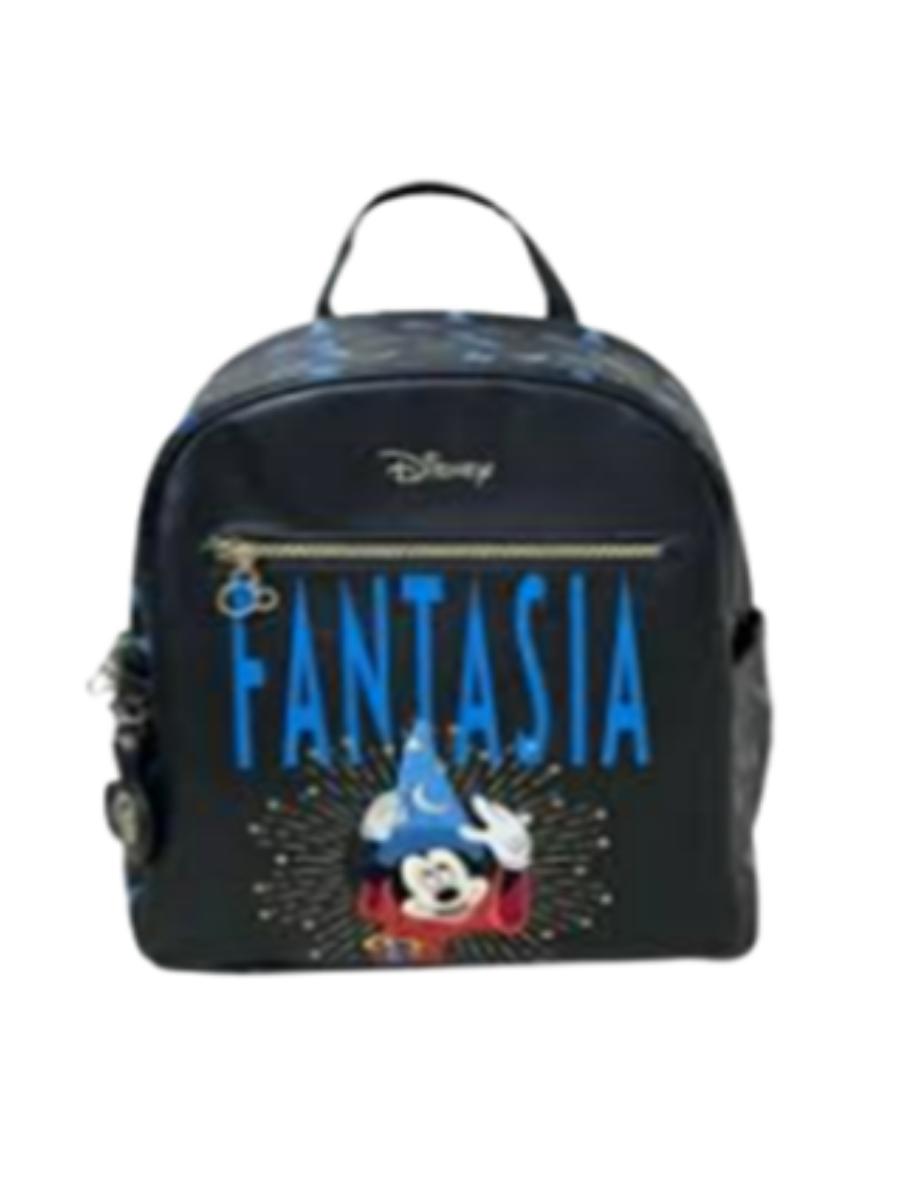 61 MOCHILA NEGRA CON AZUL DISNEY – MICKEY FANTASIA - Imagen 1